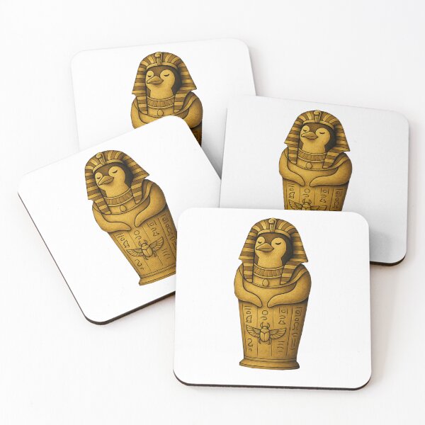 Item preview, cute penguin sarcophagus designed and sold by MythoWorldddd.