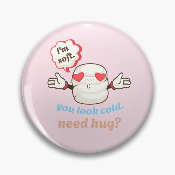 Item preview, Soft Marshmallow Cute Hug designed and sold by heyyoyeah63.