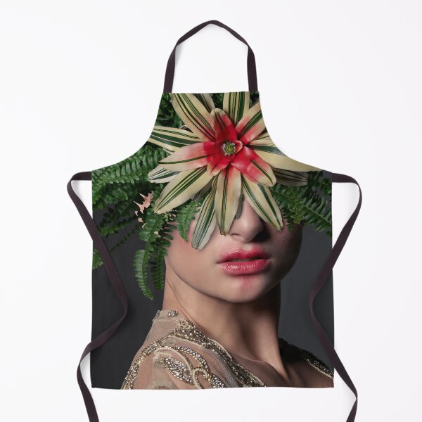 Item preview, Arte de retrato con máscara floral exótica designed and sold by Belluso Visuals.