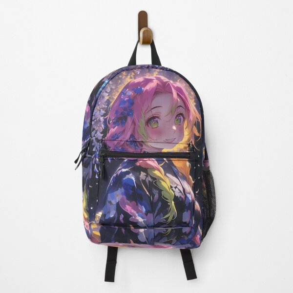 Item preview, Mitsuri Kanroji Demon Slayer Anime Girl Wisteria Blossom Glow Sakura Radiance designed and sold by thedarvills.