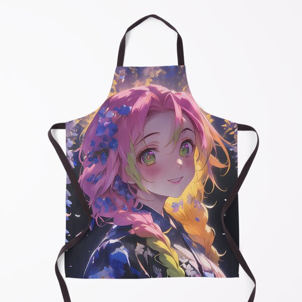 Item preview, Mitsuri Kanroji Demon Slayer Anime Girl Wisteria Blossom Glow Sakura Radiance designed and sold by thedarvills.