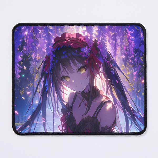 Item preview, Kurumi Tokisaki Date A Live Wisteria Moon Enchanted Blossoms Fantasy Night Anime Girl designed and sold by thedarvills.
