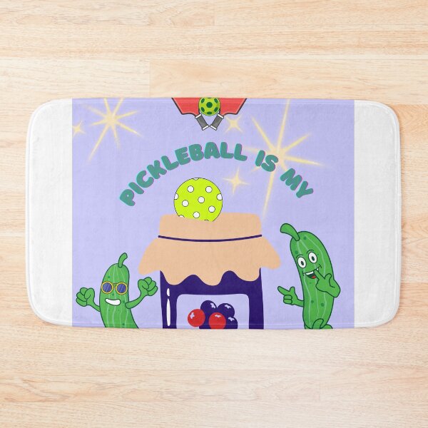 Item preview, Pickleball is My Jam - Funny Pickle Characters Paddles Sport Humor designed and sold by Extremeallie.