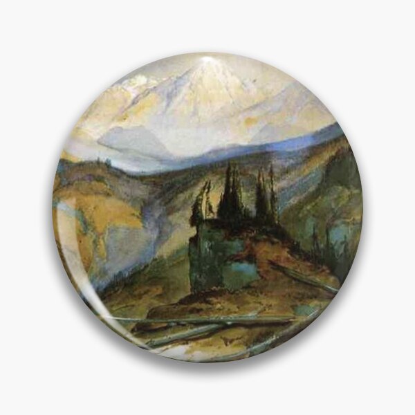 Item preview, Distant Peaks by Thomas Moran designed and sold by tomorrowsart.