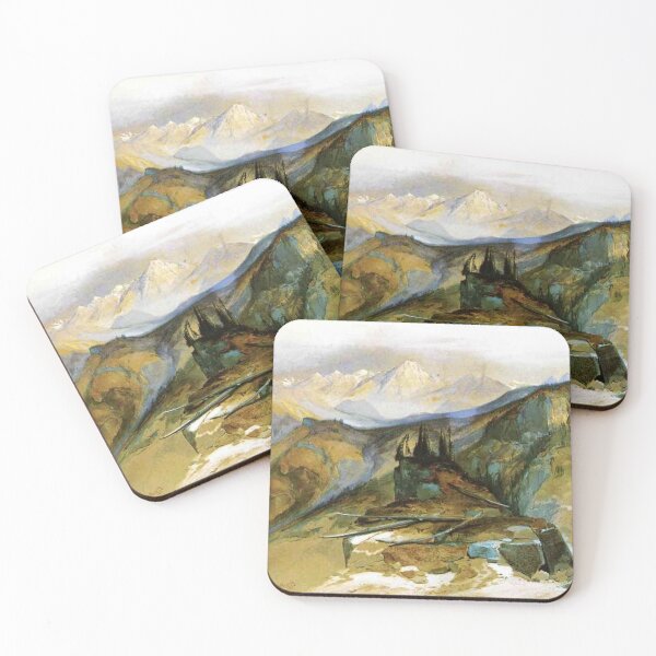 Item preview, Distant Peaks by Thomas Moran designed and sold by tomorrowsart.