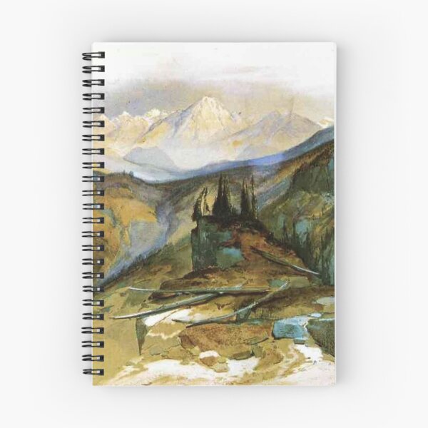 Item preview, Distant Peaks by Thomas Moran designed and sold by tomorrowsart.