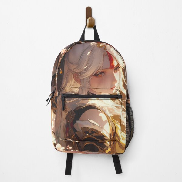 Item preview, Ningguang Genshin Impact Sakura Elegant Gold Fantasy Japan Blossom Anime Girl designed and sold by thedarvills.