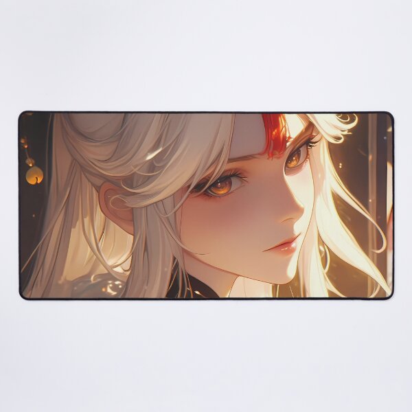 Item preview, Ningguang Genshin Impact Sakura Elegant Gold Fantasy Japan Blossom Anime Girl designed and sold by thedarvills.