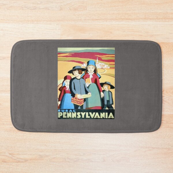 Item preview, PENNSYLVANIA AMISH TRAVEL POSTER designed and sold by HeinerSomme.