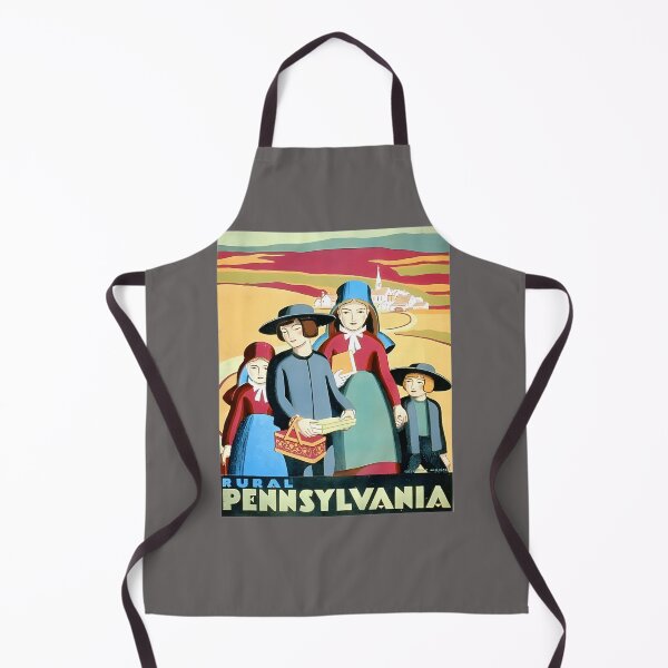 Item preview, PENNSYLVANIA AMISH TRAVEL POSTER designed and sold by HeinerSomme.