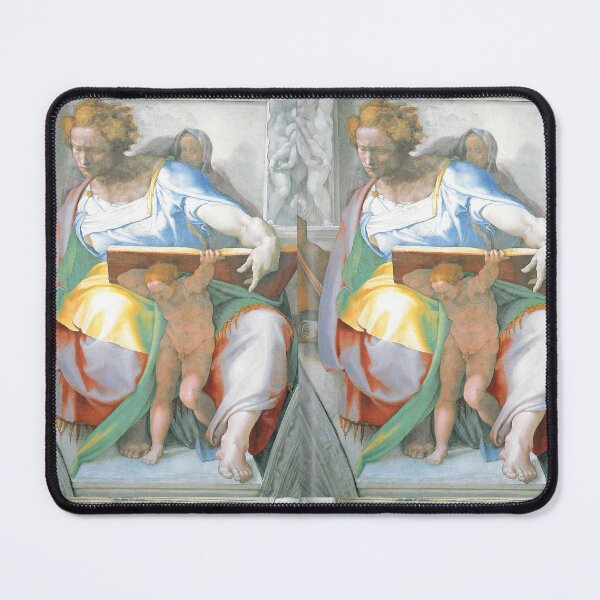 Item preview, Prophet Daniel by Michelangelo Sistine Chapel ceiling Renaissance Art designed and sold by ArtUnova.