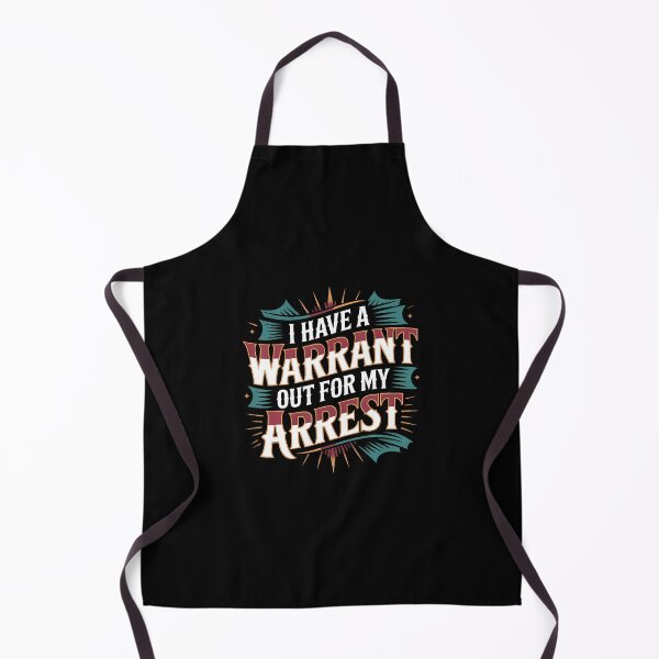 Item preview, I Have A Warrant Out For My Arrest College Joke - designed and sold by ToriCarylon.