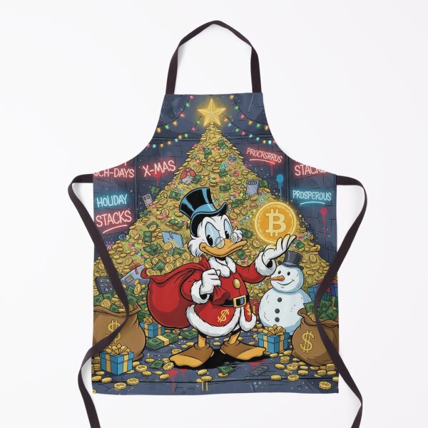 Item preview, Scrooge McDuck Crypto Christmas Wealth Holiday Stacks designed and sold by GEK-NERD.