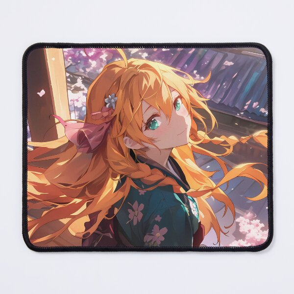 Item preview, Pecorine Princess Connect Cherry Blossom Spring Japan Fantasy Pastel Anime Girl Waifu designed and sold by thedarvills.