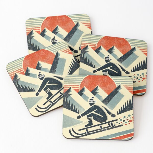 Item preview, The Fox Run! Great Sledding! designed and sold by LoveFromWengen.