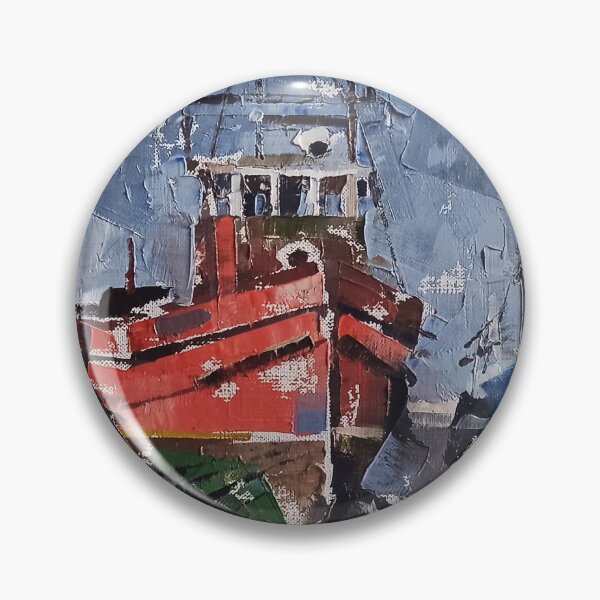 Item preview, Volodymyr Hlukhomanuk: Ships in Port designed and sold by ukrainianvin.