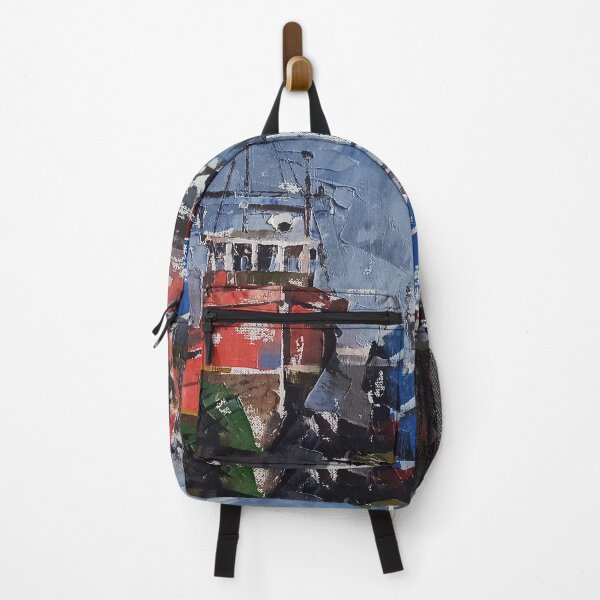Item preview, Volodymyr Hlukhomanuk: Ships in Port designed and sold by ukrainianvin.