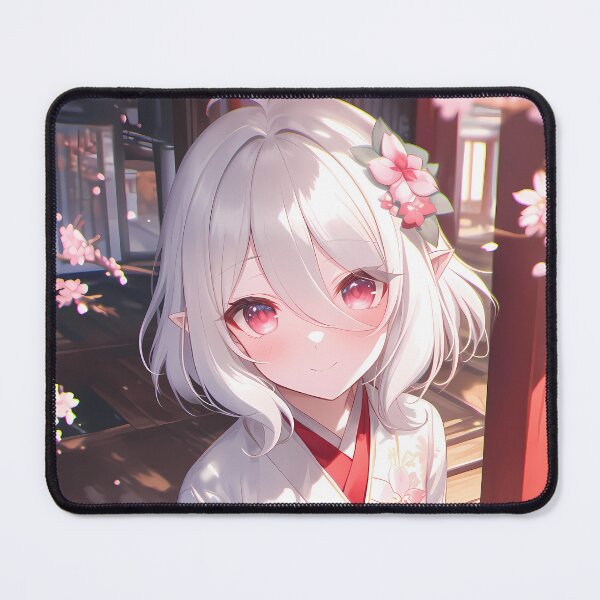 Item preview, Kokkoro Princess Connect Cherry Blossom Spring Fantasy Japan Pastel Anime Girl Waifu designed and sold by thedarvills.