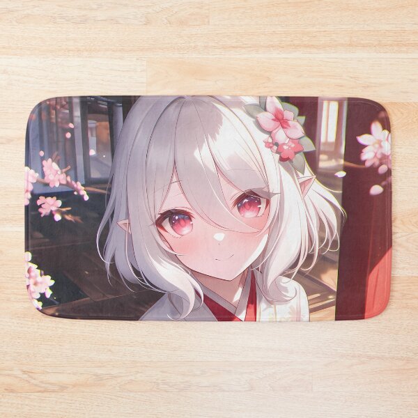Item preview, Kokkoro Princess Connect Cherry Blossom Spring Fantasy Japan Pastel Anime Girl Waifu designed and sold by thedarvills.