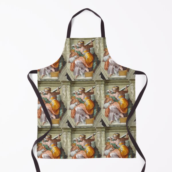 Item preview, Libyan Sibyl by Michelangelo Sistine Chapel ceiling Renaissance Art designed and sold by ArtUnova.