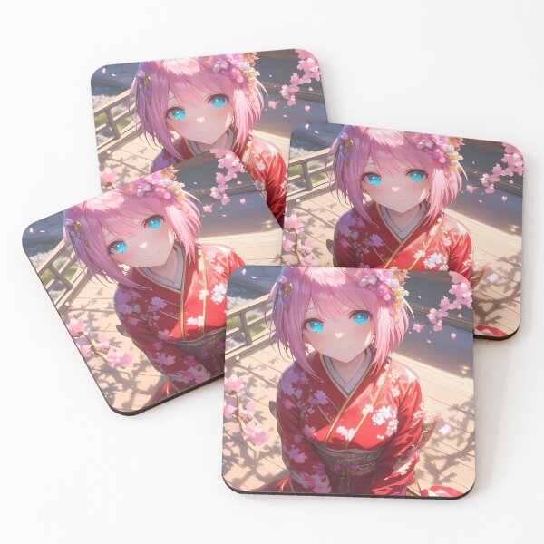 Item preview, Yui Princess Connect Cherry Blossom Spring Fantasy Japan Pastel Anime Girl Waifu designed and sold by thedarvills.