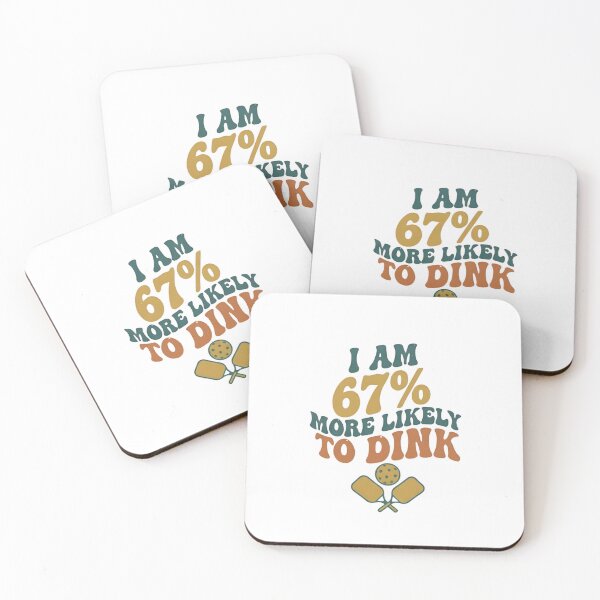 Item preview, Funny 67 Percent Graphic - Pickleball Kitchen Humor Design - Sarcastic Pickleball Player Quote designed and sold by KivaroArt.