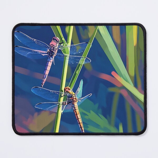 Item preview, Two Colorful Dragonflies designed and sold by tomorrowsart.