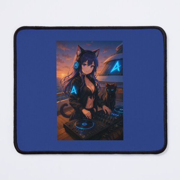 Item preview, Celestial Catgirl on a Radiant Skyship designed and sold by Anilabart.