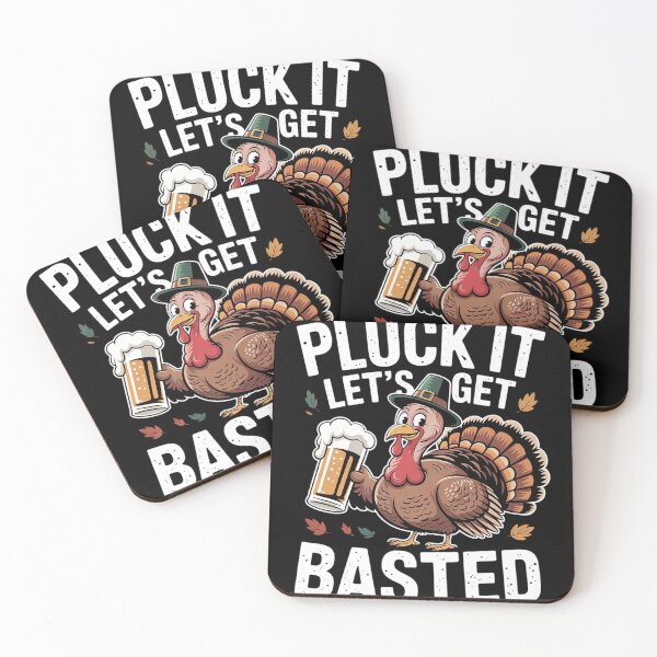 Item preview, Thanksgiving Pluck It Lets Get Basted Funny Fall Dad Men  designed and sold by KotexTemu.