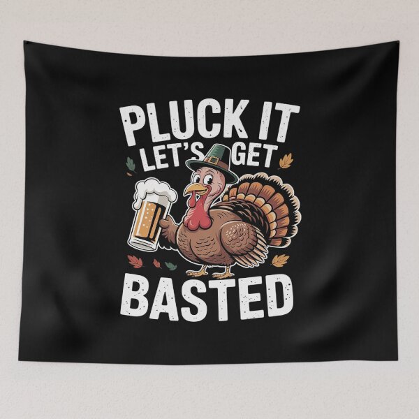 Item preview, Thanksgiving Pluck It Lets Get Basted Funny Fall Dad Men  designed and sold by KotexTemu.