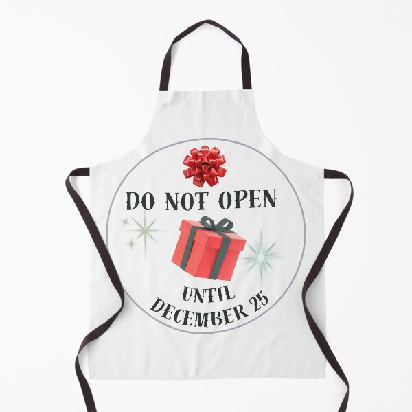 Item preview, Do Not Open Until December 25 – Christmas Gift Sticker designed and sold by MomentumbyOla.