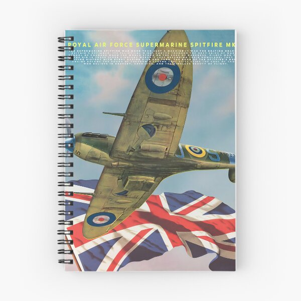 Item preview, Spitfire Mk IX Vintage Art designed and sold by ArtVectorXO.