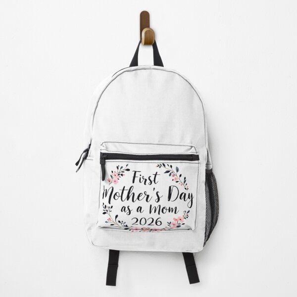 Item preview, First Mother's Day as a Mom 2026 Graphic - New Mama Floral Wreath Design - Celebrate New Parenthood designed and sold by KivaroArt.
