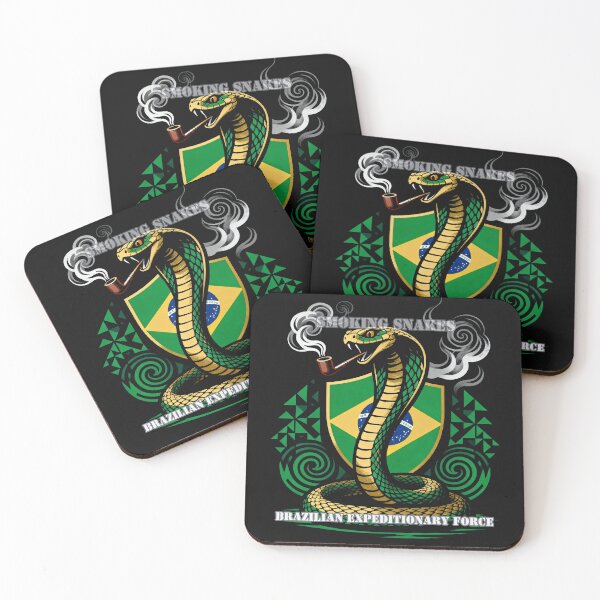 Item preview, Smoking Snakes: Brazilian Expeditionary Force designed and sold by GeoWhimsy Studio.