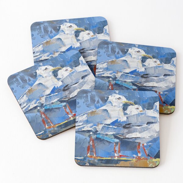 Item preview, Volodymyr Hlukhomanuk: Three Birds designed and sold by ukrainianvin.