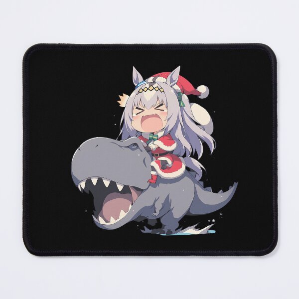 Item preview, Oguri Cap Christmas Ride On Dinosaur Uma Musume Pretty Derby Anime designed and sold by thedarvills.