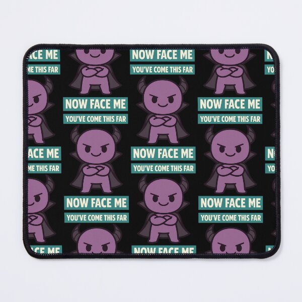 Item preview, You’ve Come This Far Now Face Me Cute Demon Boss Design designed and sold by TeeTimeTreasure.