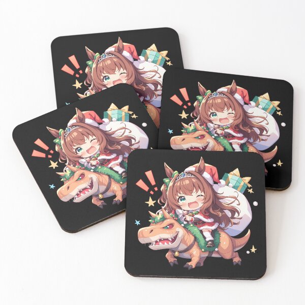 Item preview, Maruzensky Christmas Adventure With Dinosaur Uma Musume Pretty Derby Anime designed and sold by thedarvills.