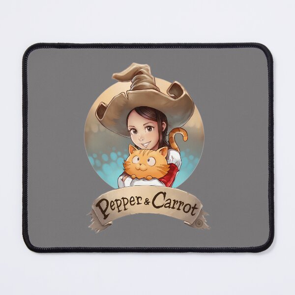 Item preview, PEPPER CARROT OFFICIAL LOGO designed and sold by ViktorRenn.