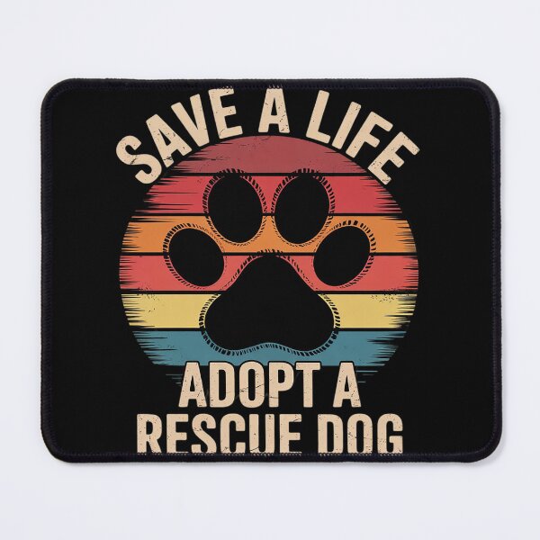 Item preview, Vintage Save A Life Adopt A Rescue Dog designed and sold by InspiredFoul.