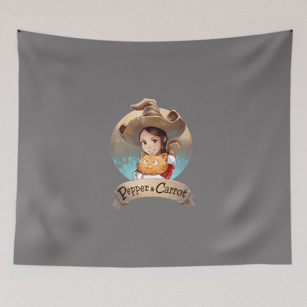 Item preview, PEPPER CARROT OFFICIAL LOGO designed and sold by ViktorRenn.