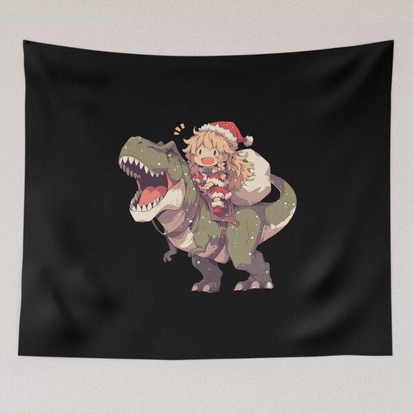 Item preview, Marisa Kirisame Christmas Dinosaur Ride Touhou Anime designed and sold by thedarvills.