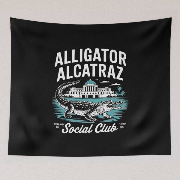 Item preview, Alligator Alcatraz Everglades Florida Est 2025  designed and sold by PowAcademy.