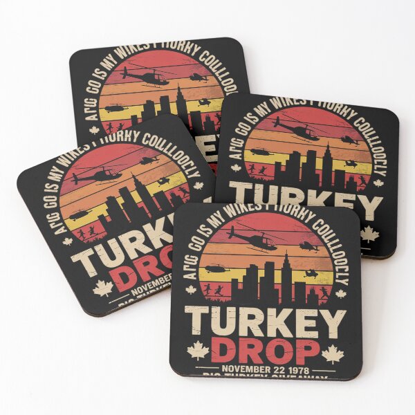 Item preview, Thanksgiving Turkey Drop As God Is My Witness Turkeys Fly 3  designed and sold by KotexTemu.