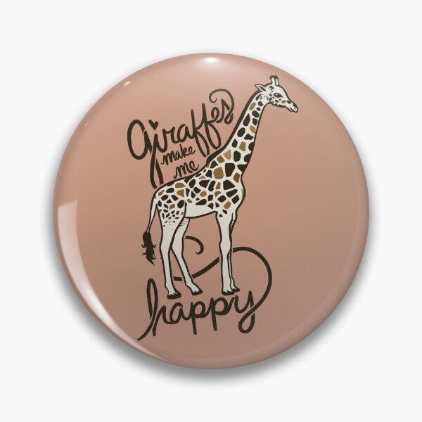 Item preview, Giraffes make me Happy designed and sold by FrictionMaxxing.