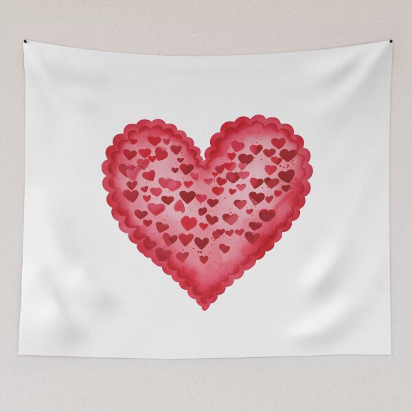Item preview, Red glitter heart, Valentine, Sequin heart Retro Valentine Trendy Valentine Hearts, Sparklecore Valentines designs Love designed and sold by DesignDenDo ⭐⭐⭐⭐⭐.