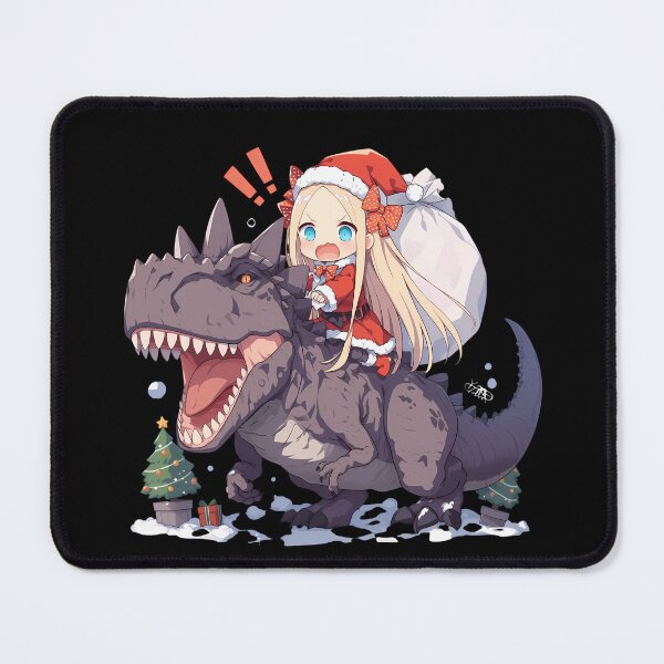 Item preview, Foreigner Abigail Williams Christmas Dino Ride Fate Grand Order Anime designed and sold by thedarvills.