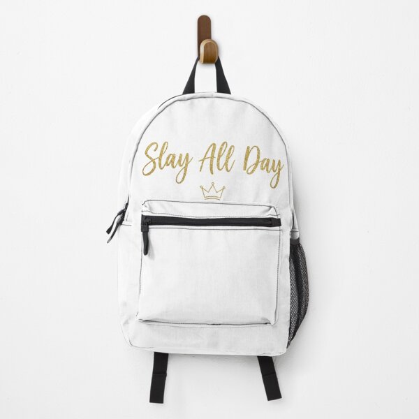 Item preview, Slay All Day - Gold Glitter Queen Quote designed and sold by TobaGallery868.