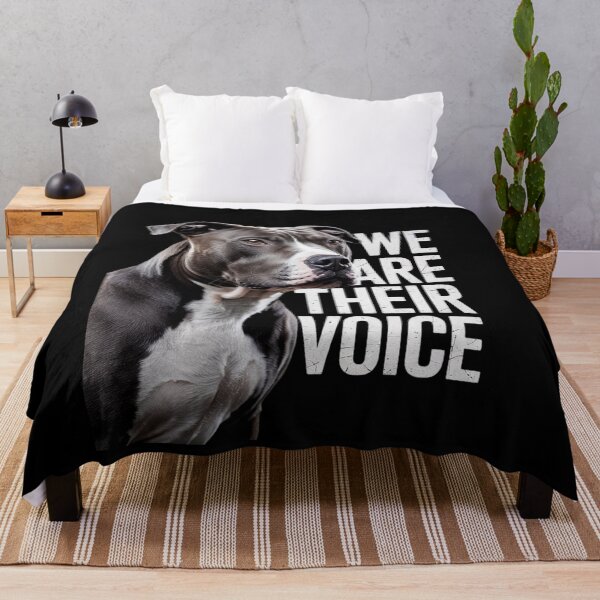Item preview, We AreTheir Voice Womens Mens & Dog Lovers & Dog rescue designed and sold by InspiredFoul.