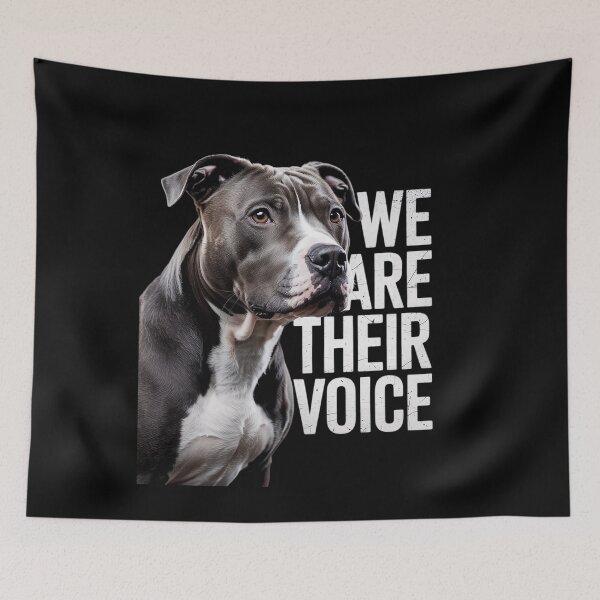 Item preview, We AreTheir Voice Womens Mens & Dog Lovers & Dog rescue  designed and sold by InspiredFoul.